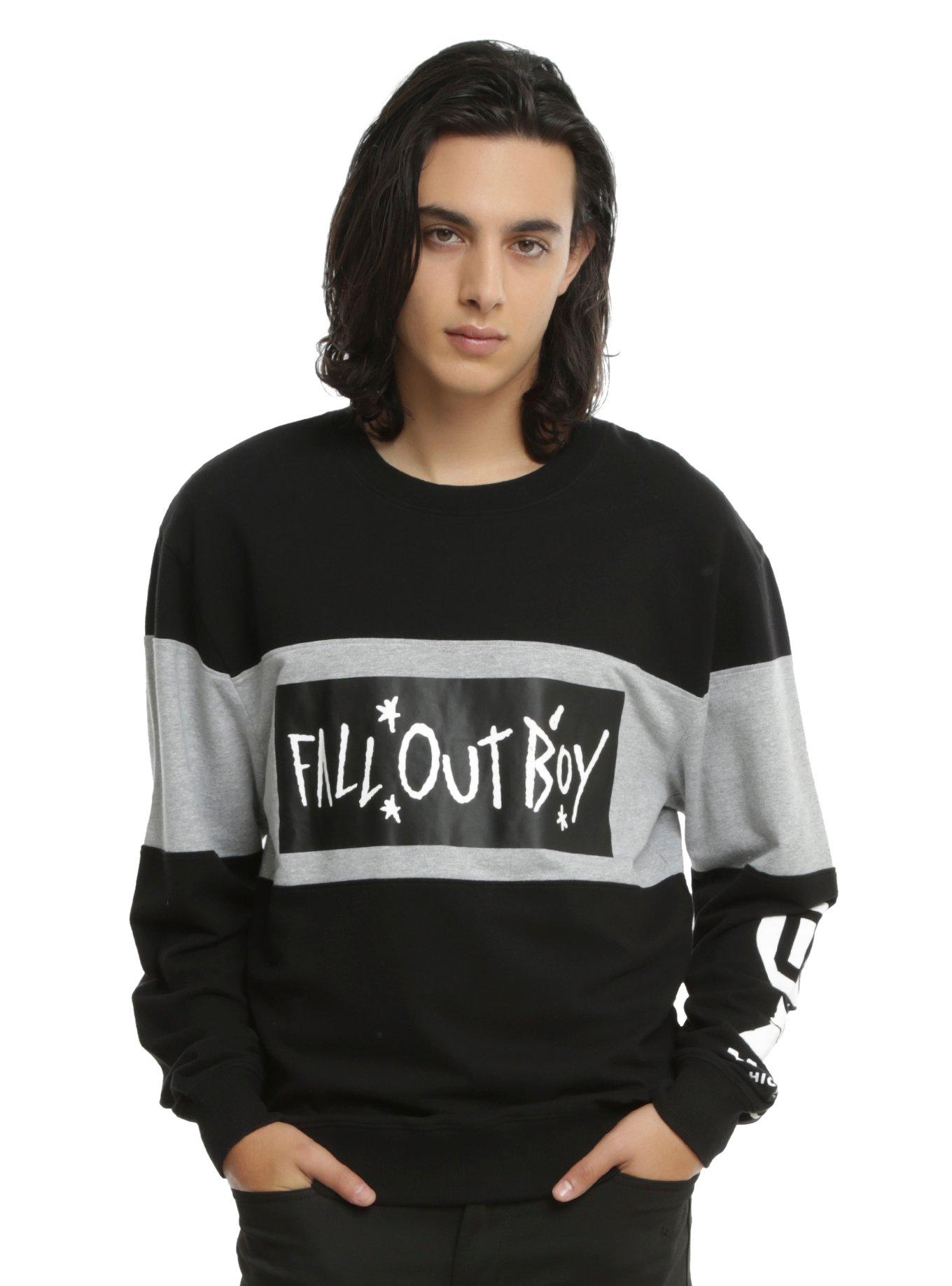 Fall Out Boy Panel Logo Sweatshirt, MULTI, hi-res