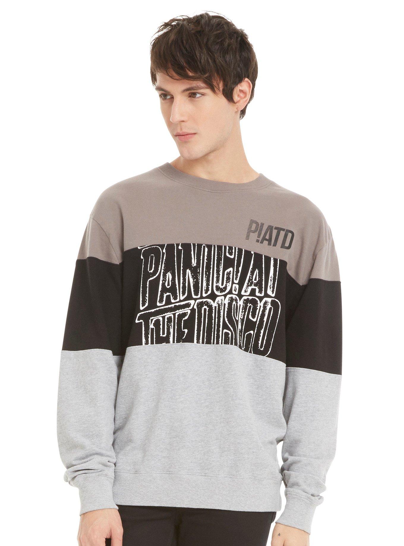 Panic At The Disco Color Blocked Sweatshirt Hot Topic