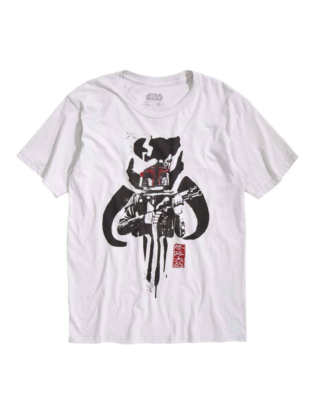 Star Wars Boba Fett Japan T-Shirt, GREY, hi-res