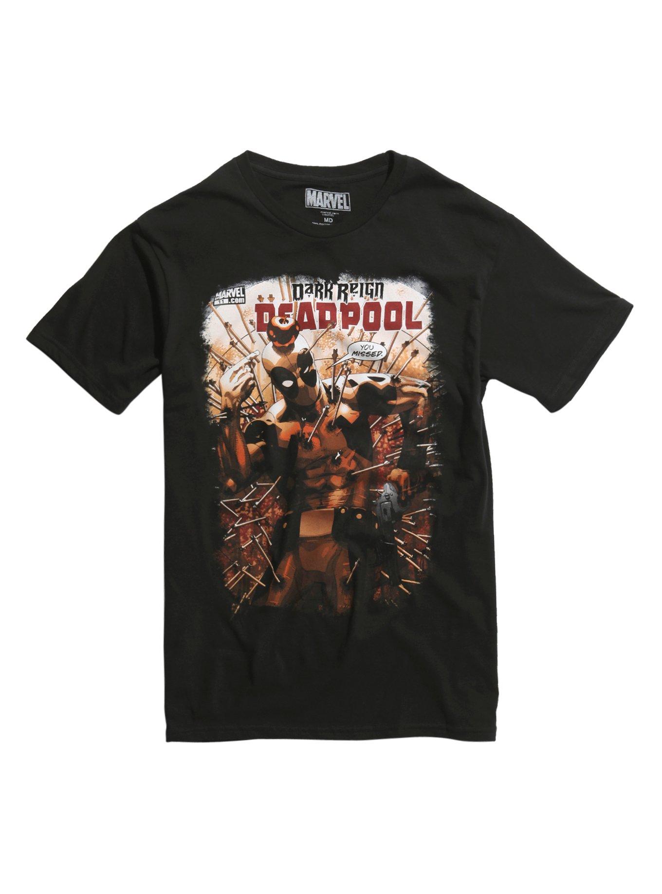 Marvel Deadpool #11 (2008) Comic Cover T-Shirt, BLACK, hi-res