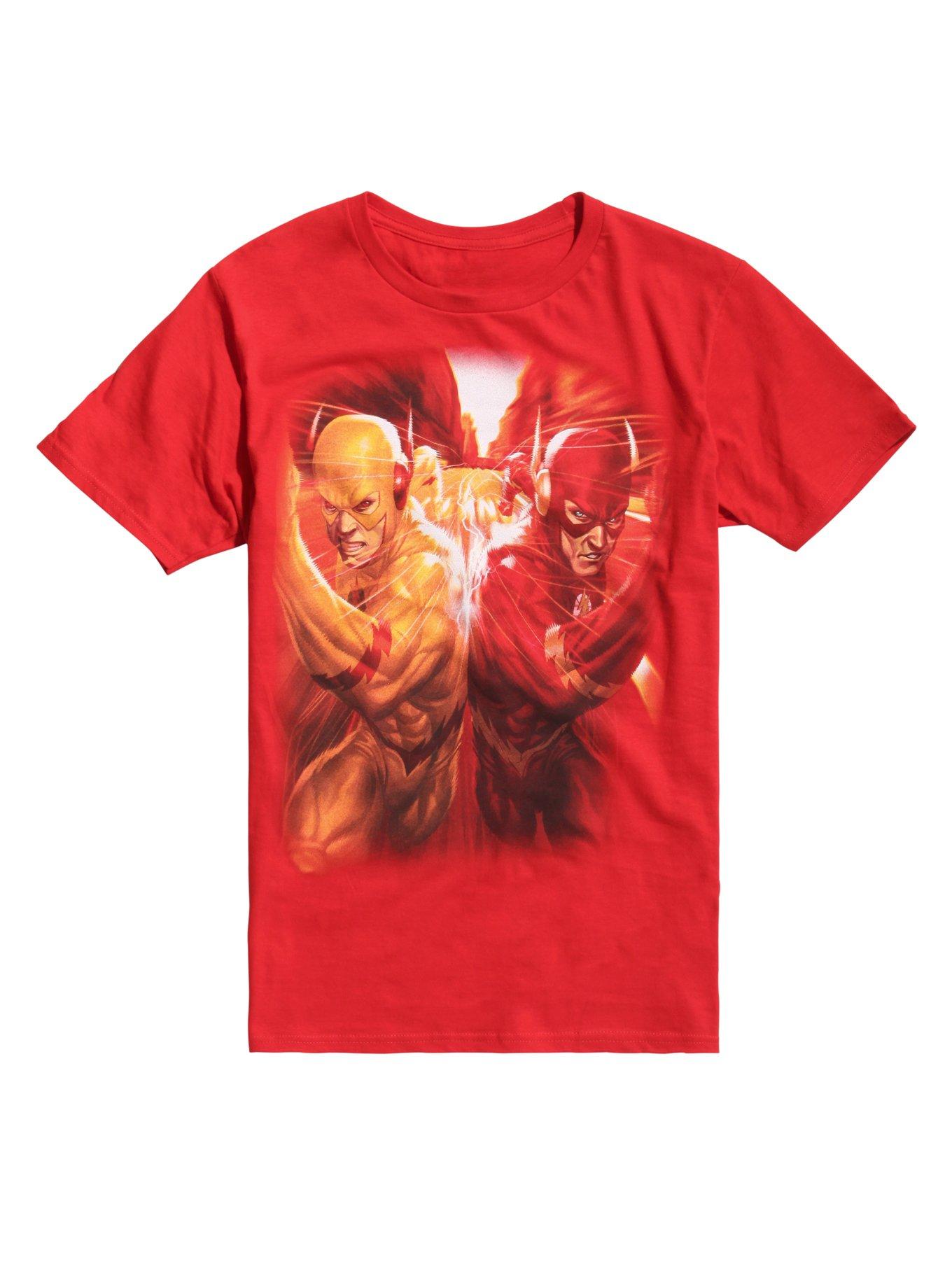 DC Comics The Flash Reverse Flash T-Shirt, RED, hi-res