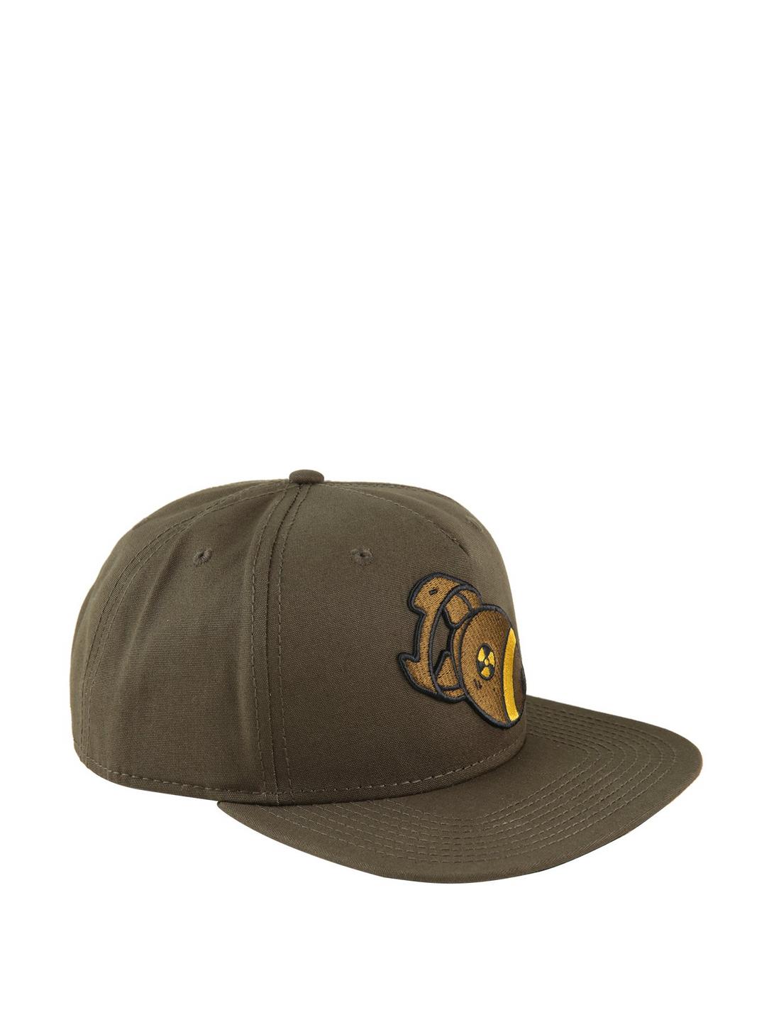 Fallout Mini Nuke Logo Snapback Hat, , hi-res