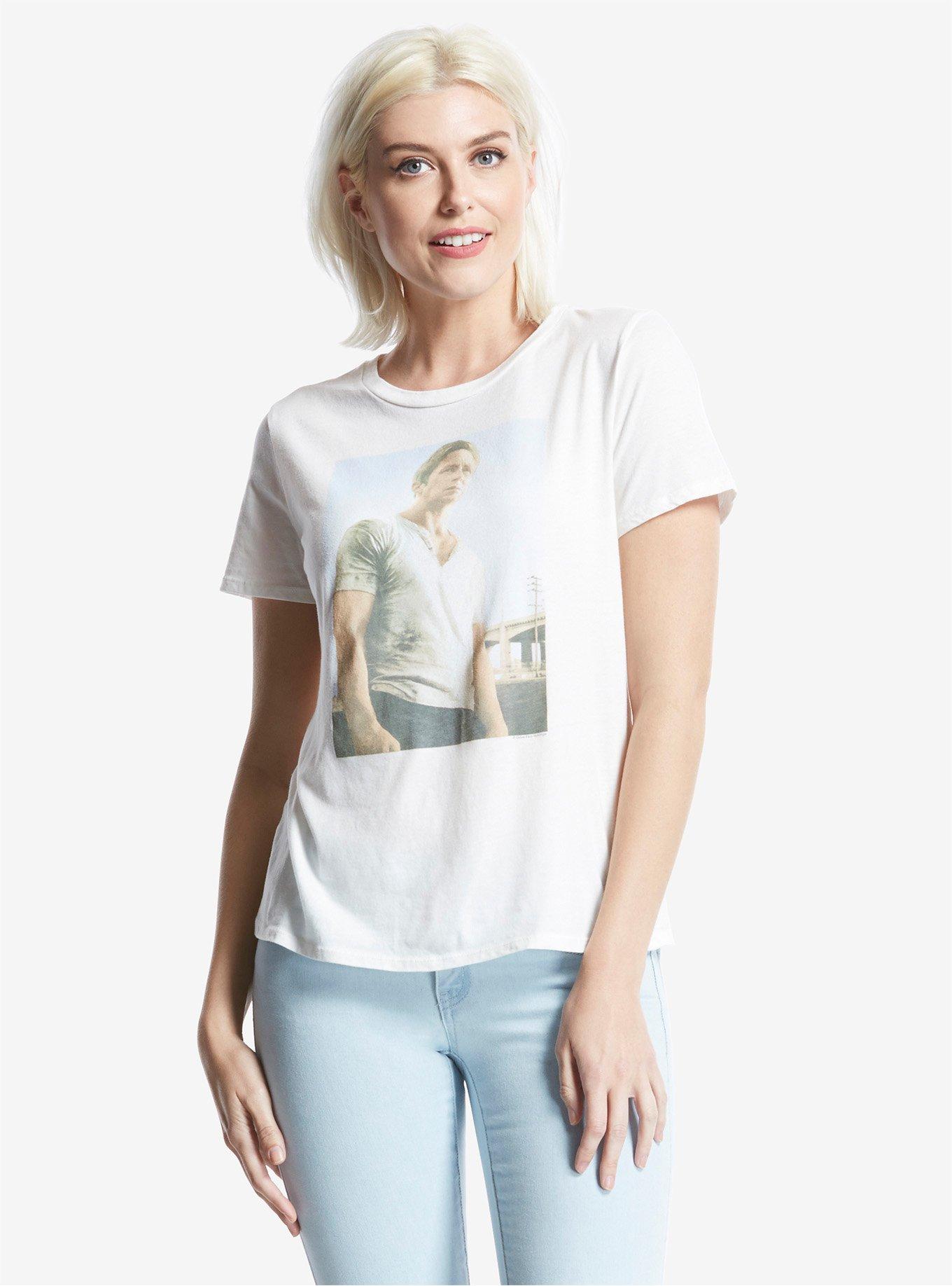 Drive Ryan Gosling Womens Tee, WHITE, hi-res