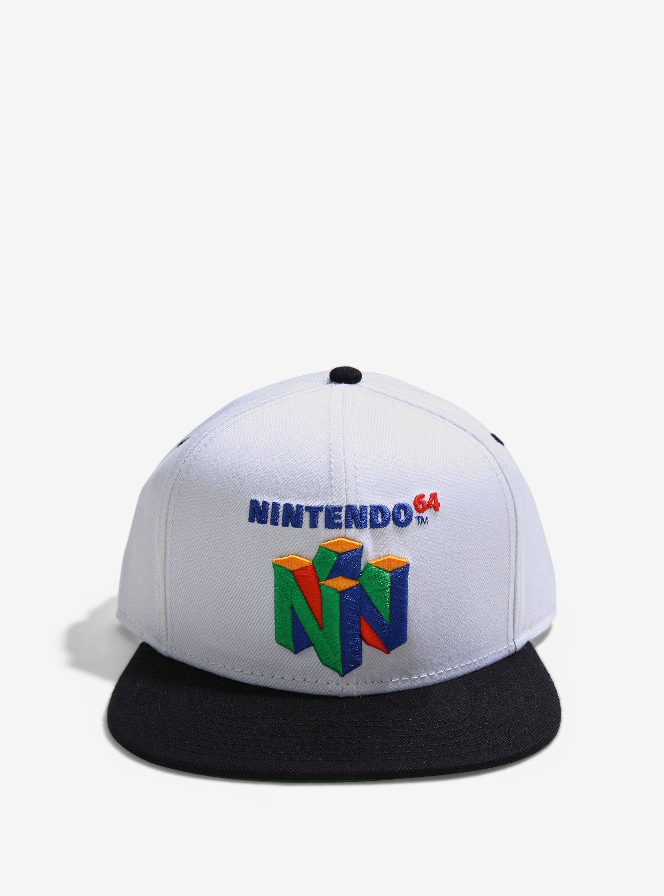 Nintendo 64 Logo Snapback Hat, , hi-res