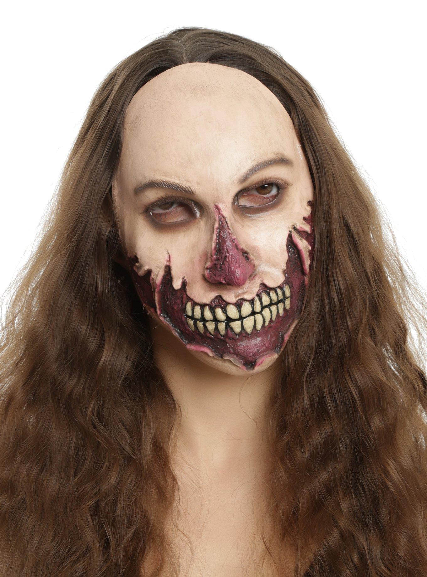Ripped Face Girl Mask | Hot Topic
