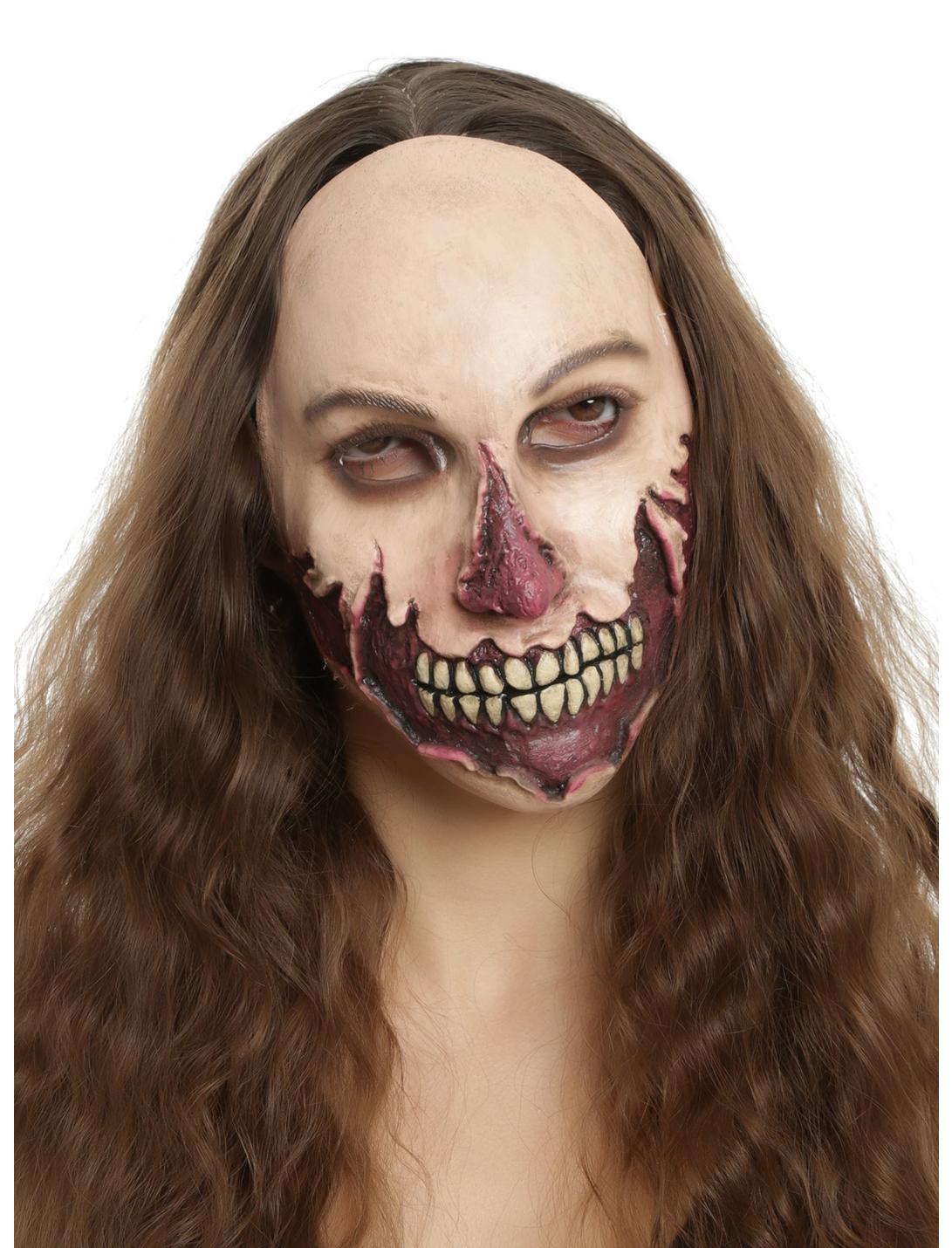 Ripped Face Girl Mask, , hi-res