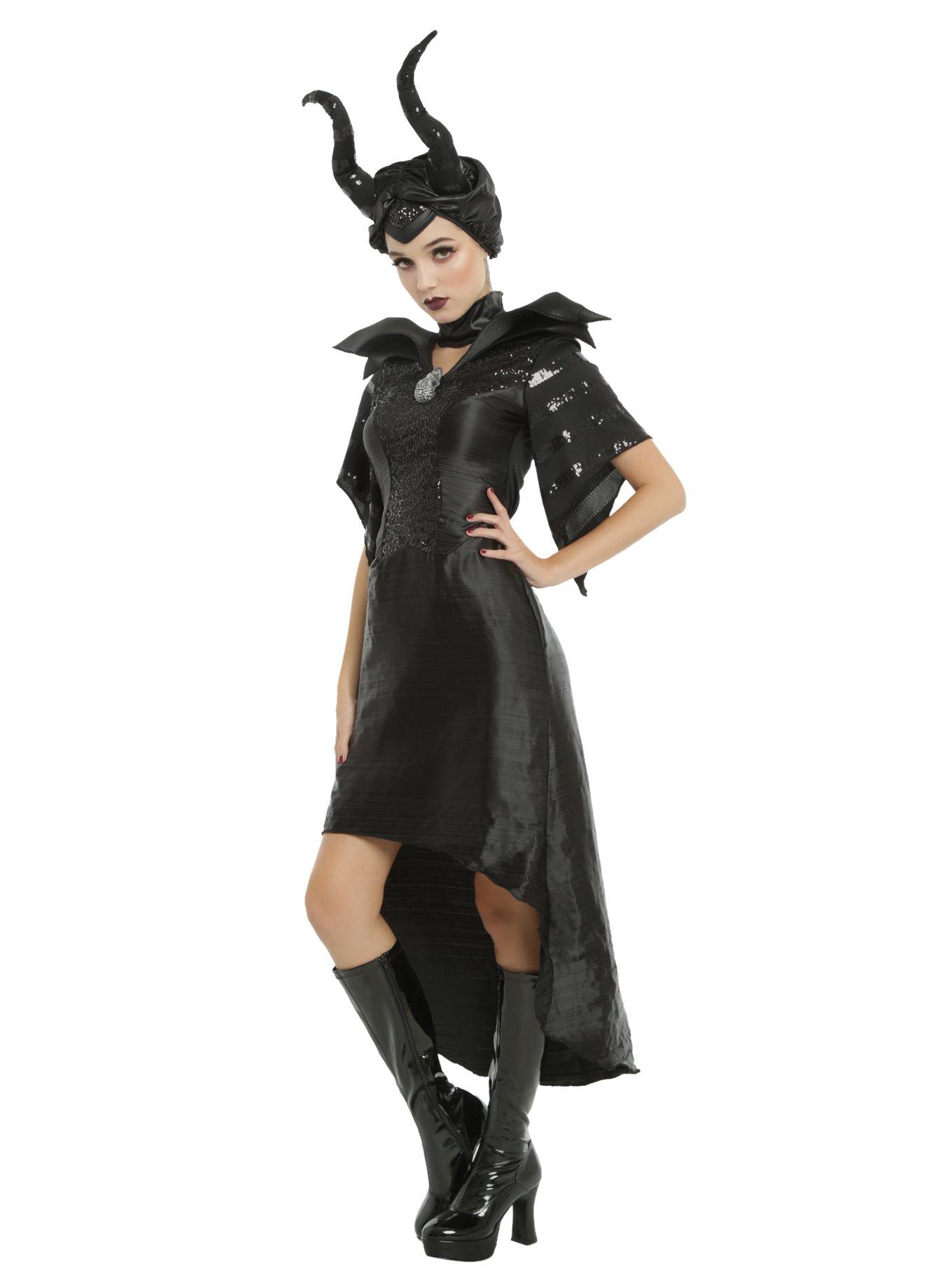 Disney Maleficent Black Costume Dress, MULTI, hi-res