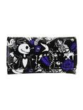 The Nightmare Before Christmas Sketched Icons Flap Wallet, , hi-res