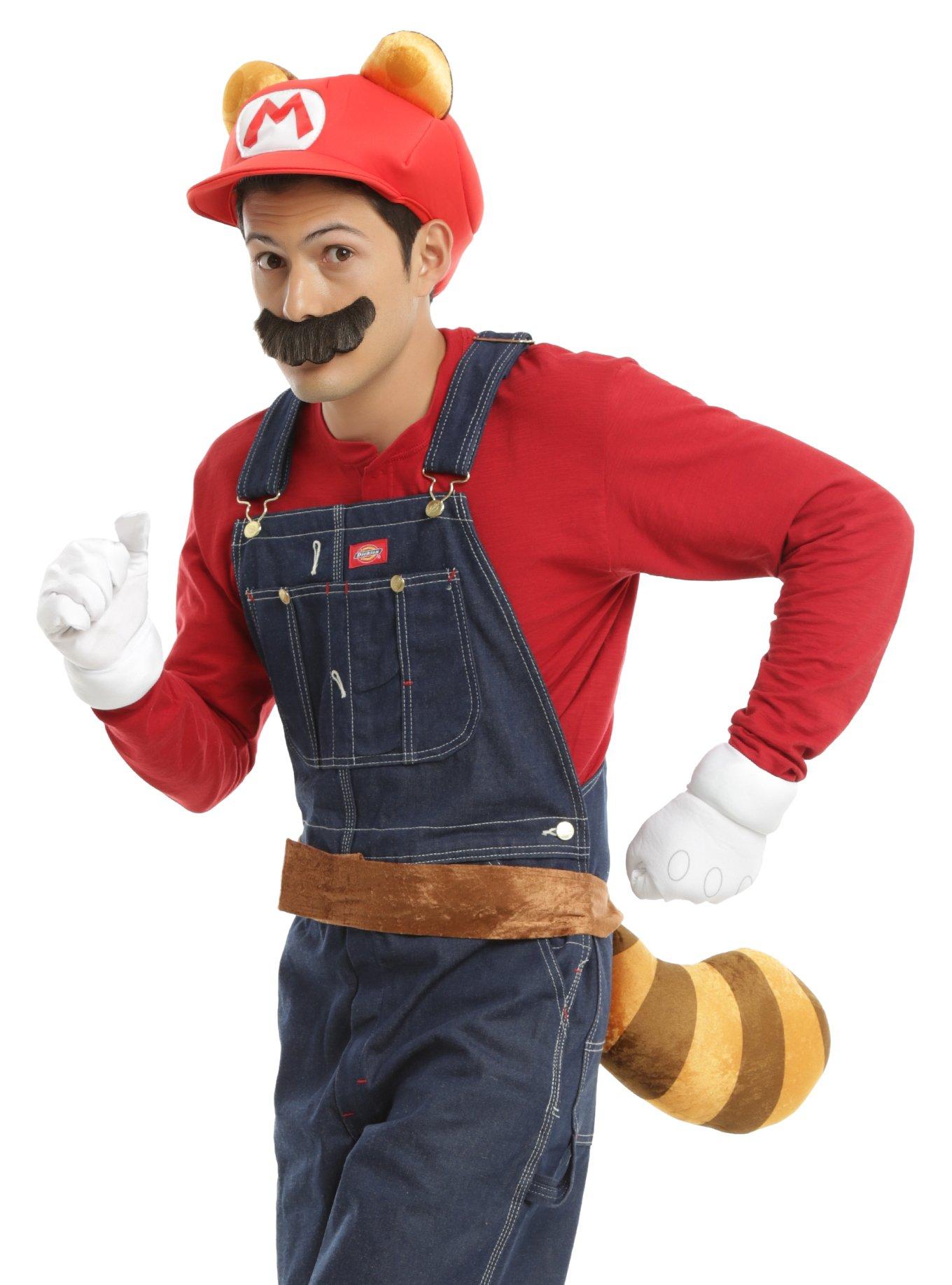 Super Mario Brothers Raccoon Deluxe Costume for Kids