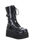 Demonia By Pleaser Trashville Platform Boots, BLACK, hi-res