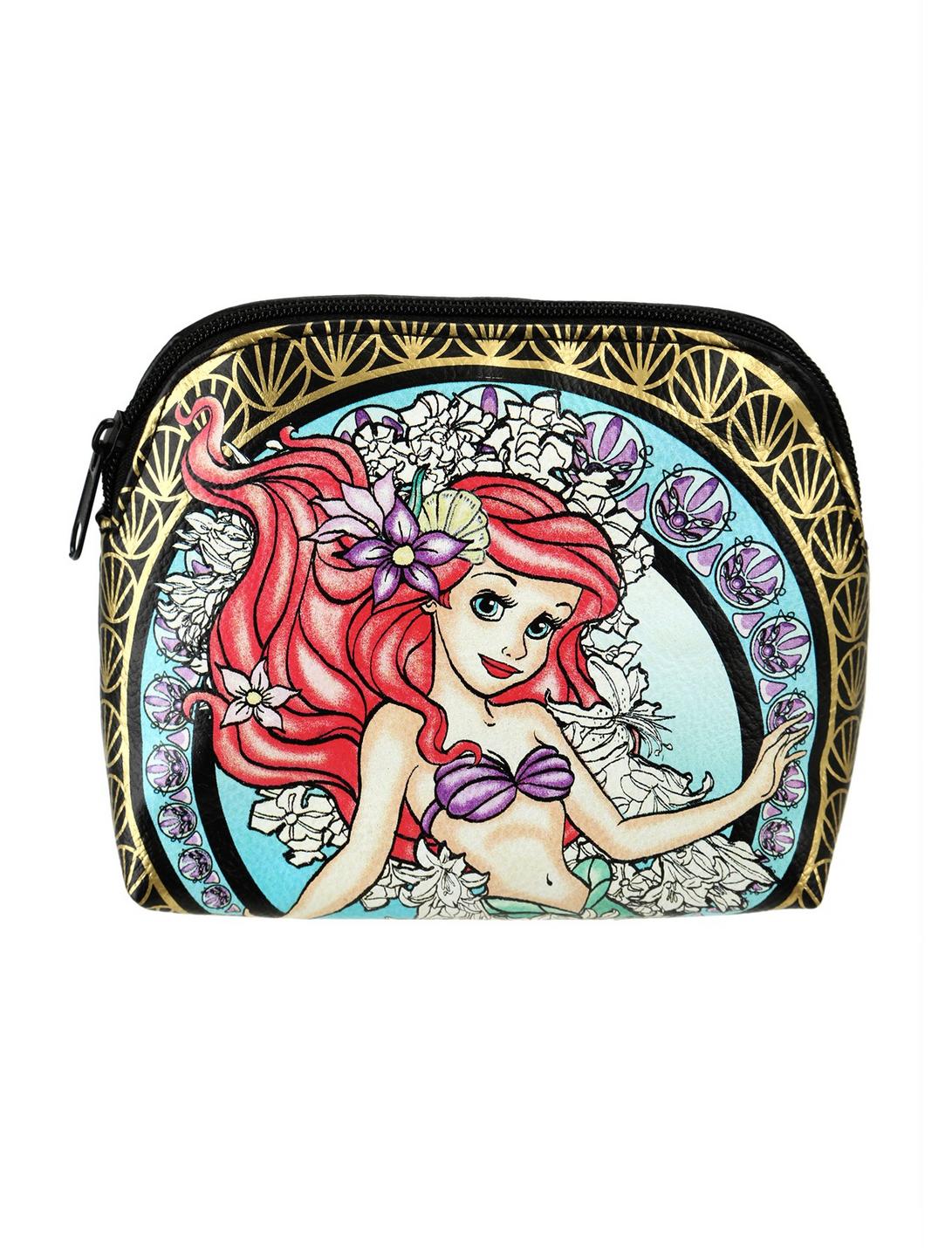 Disney The Little Mermaid Stained Glass Cosmetic Bag, , hi-res