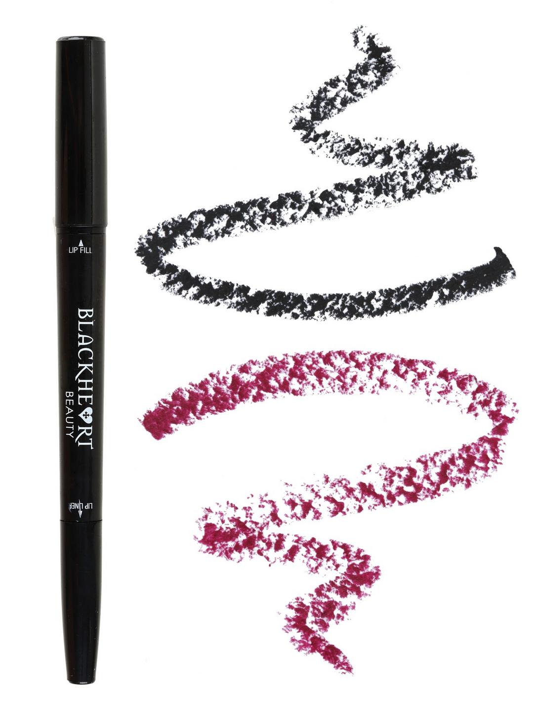 Blackheart Beauty Black & Burgundy Ombre Lip Pencil, , hi-res