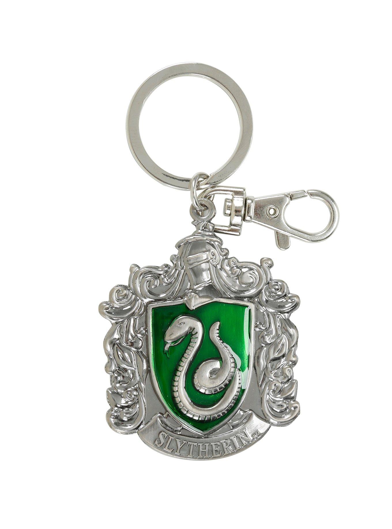 Harry Potter Slytherin Crest Metal Key Chain | Hot Topic