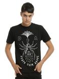 Death From Above 1979 Spider Logo T-Shirt, BLACK, hi-res