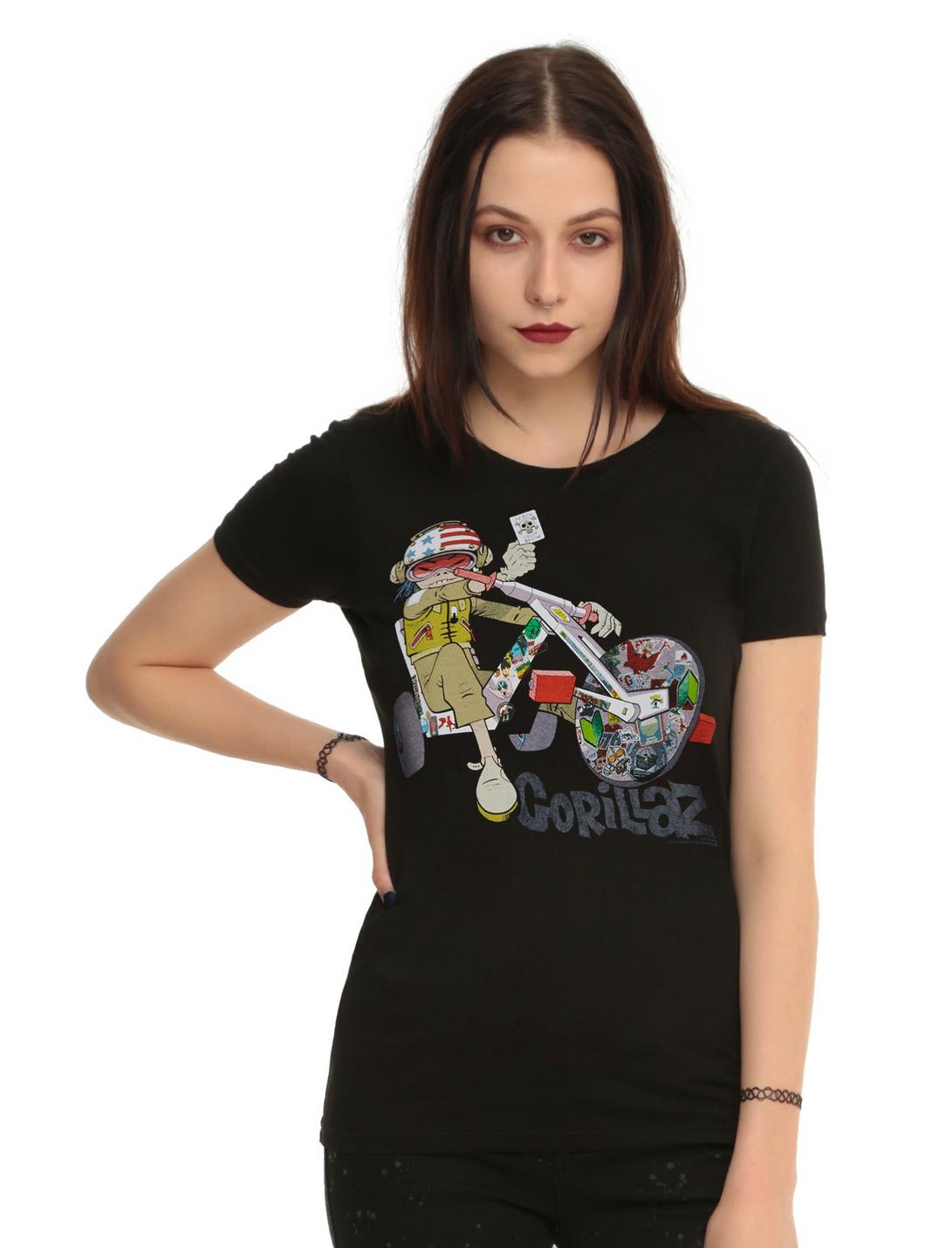 Gorillaz Chopper Kid Girls T-Shirt, BLACK, hi-res