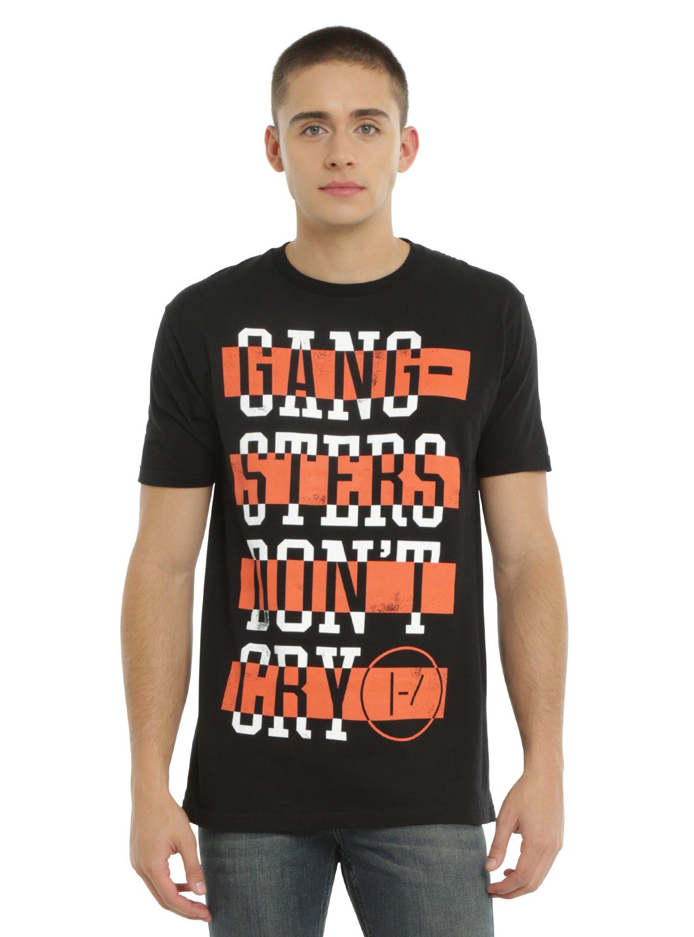 Twenty One Pilots Gangsters T-Shirt, BLACK, hi-res
