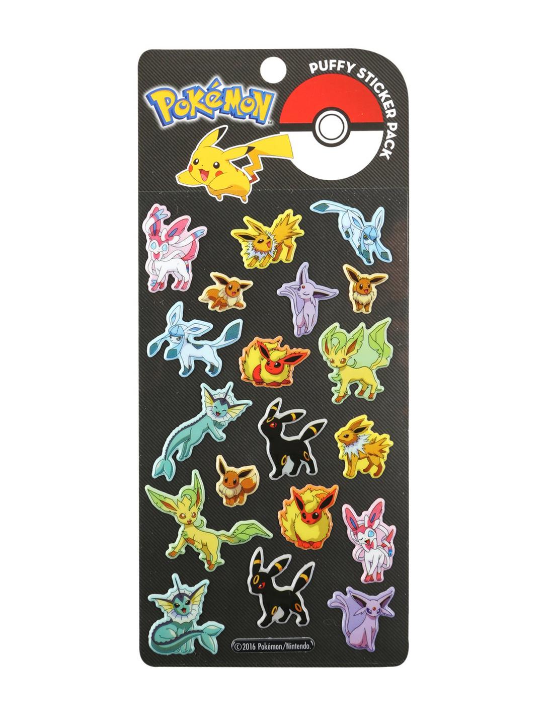 Pokemone Eevee Sticker Pack, , hi-res