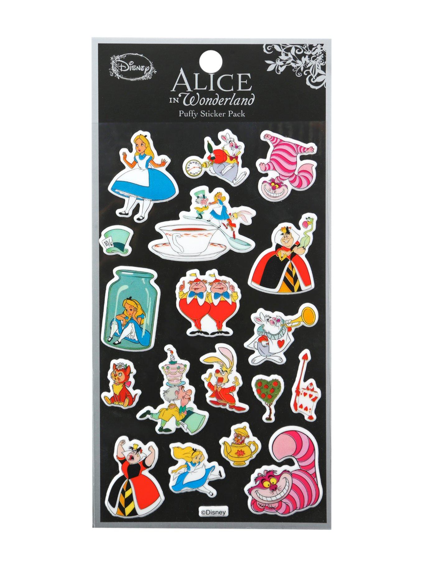 Disney Alice In Wonderland Sticker Pack Hot Topic