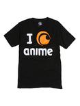 Crunchyroll Anime T-Shirt, BLACK, hi-res