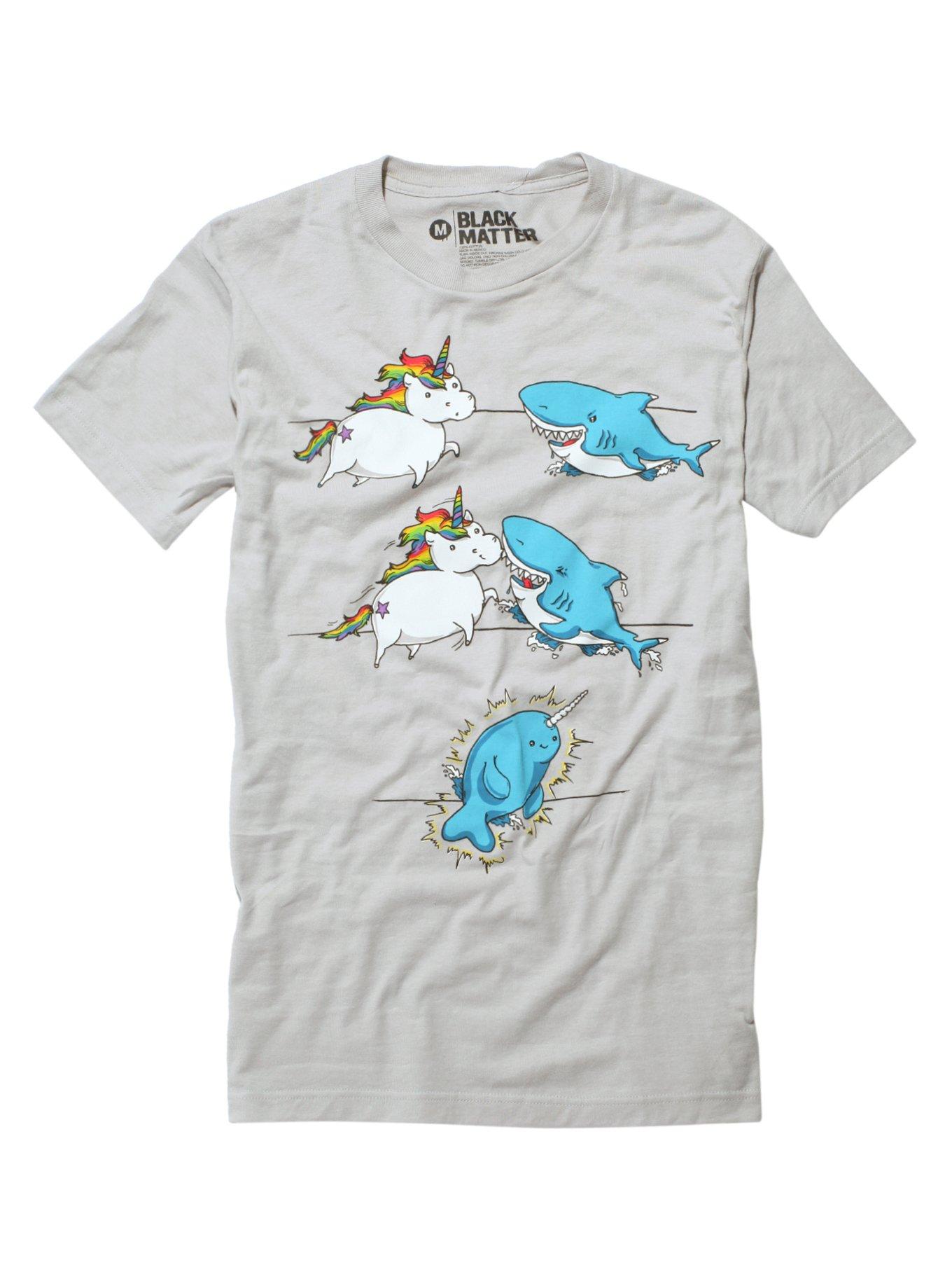 Narwhal Fusion T-Shirt, SILVER, hi-res