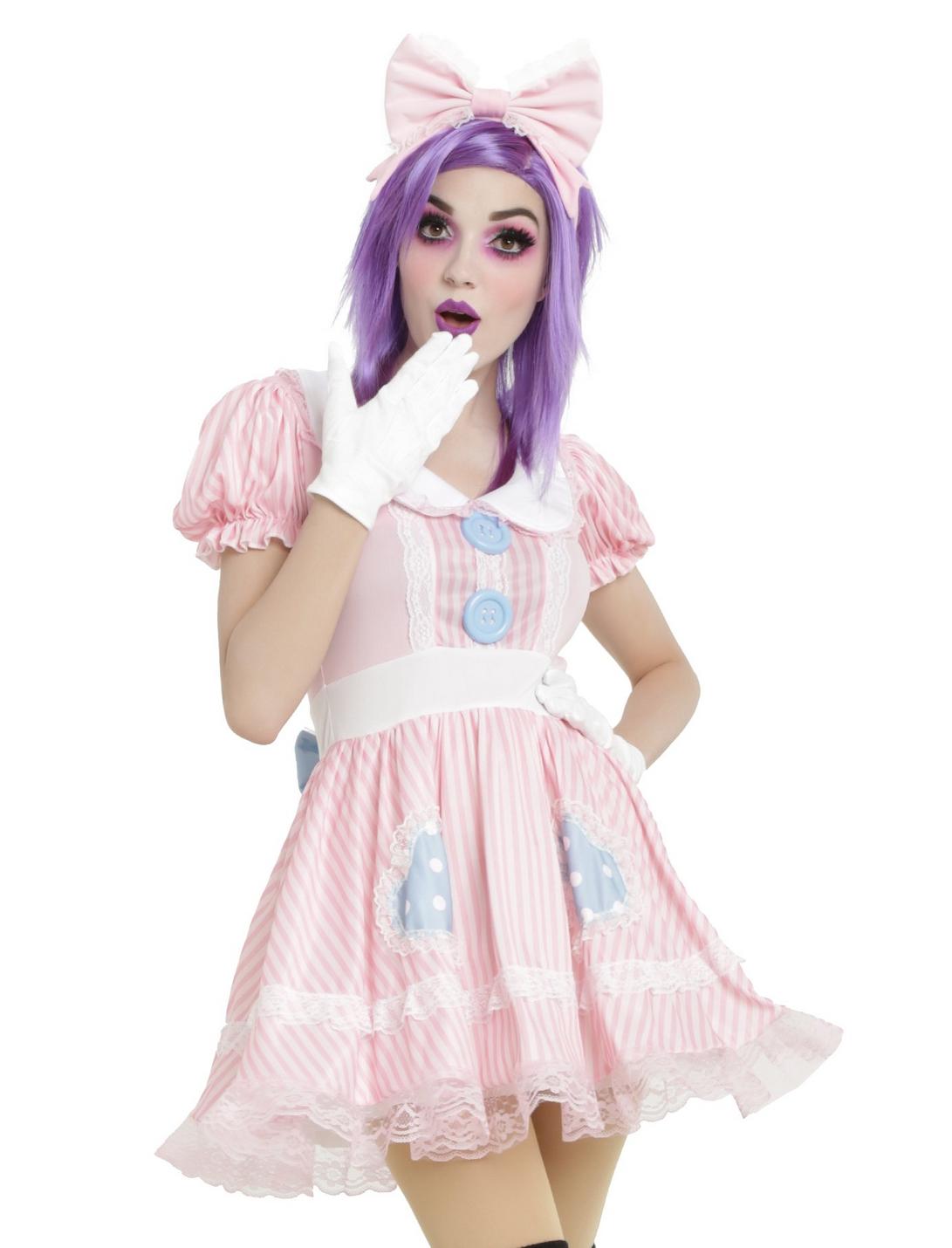 Pastel Doll Costume Dress, PINK, hi-res