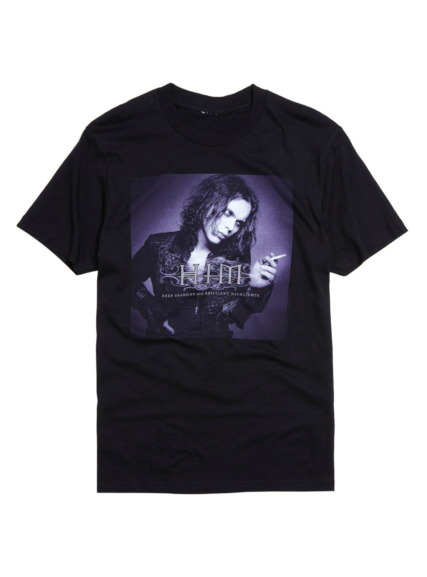 HIM Deep Shadows And Brilliant Highlights T-Shirt, BLACK, hi-res