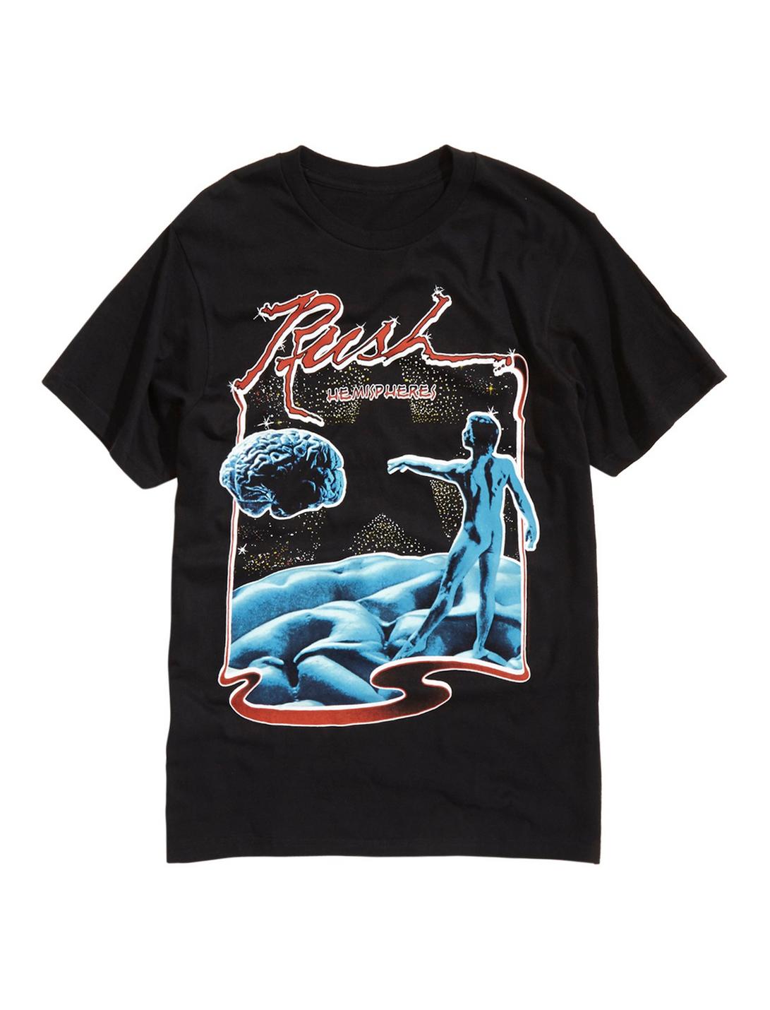 Rush Hemispheres T-Shirt, BLACK, hi-res