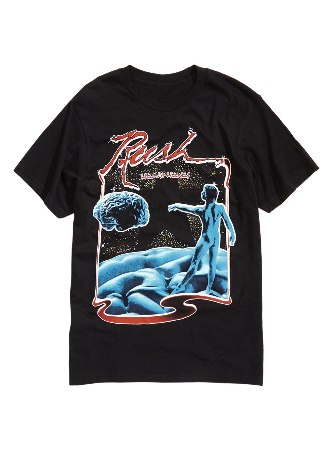 Rush Hemispheres T-Shirt, BLACK, hi-res