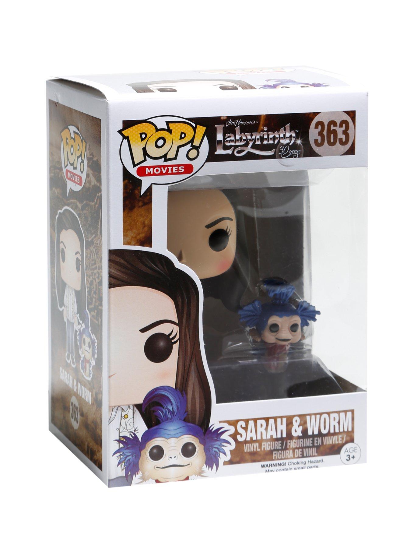 Figura Sarah y Worm Dentro del Laberinto funko Pop Vinyl