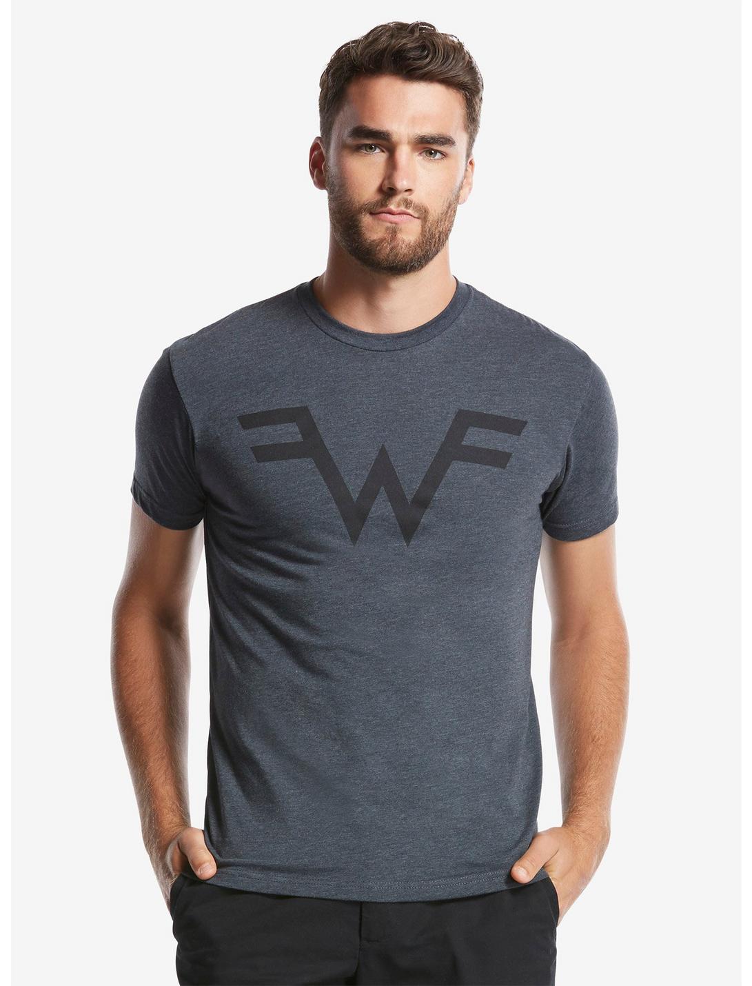 Weezer Logo T-Shirt, GREY, hi-res