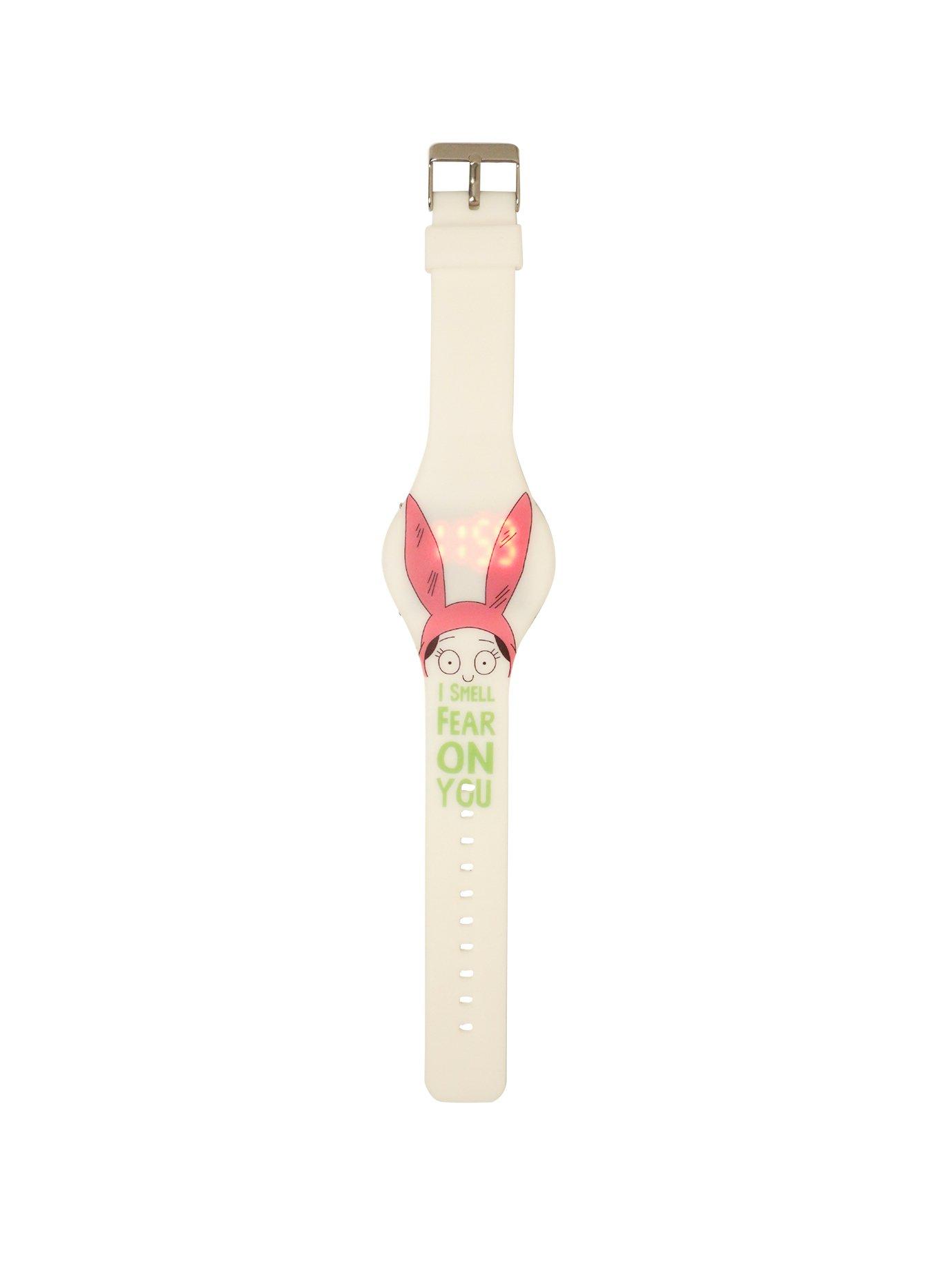 Bob's Burgers Louise Rubber LED Watch, , hi-res