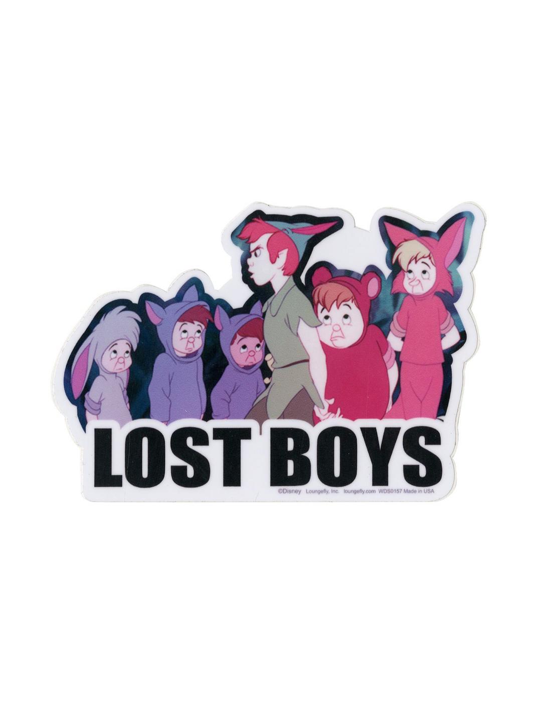 Disney Peter Pan Lost Boys Sticker, , hi-res