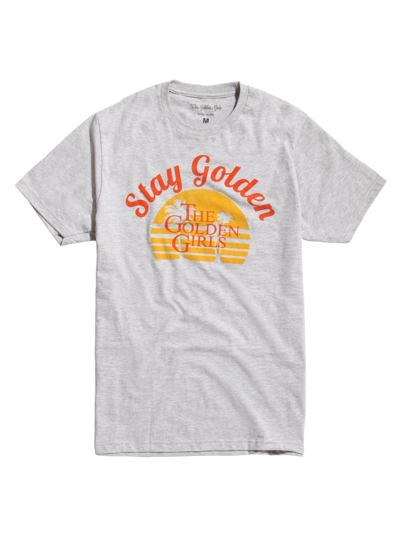 The Golden Girls Stay Golden T-Shirt, GREY, hi-res