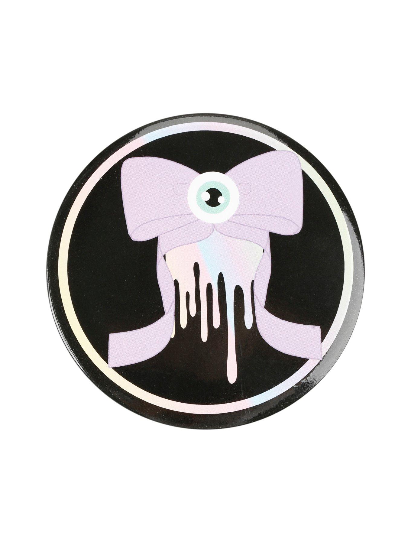 Eyeball Bow Button Mirror, , hi-res