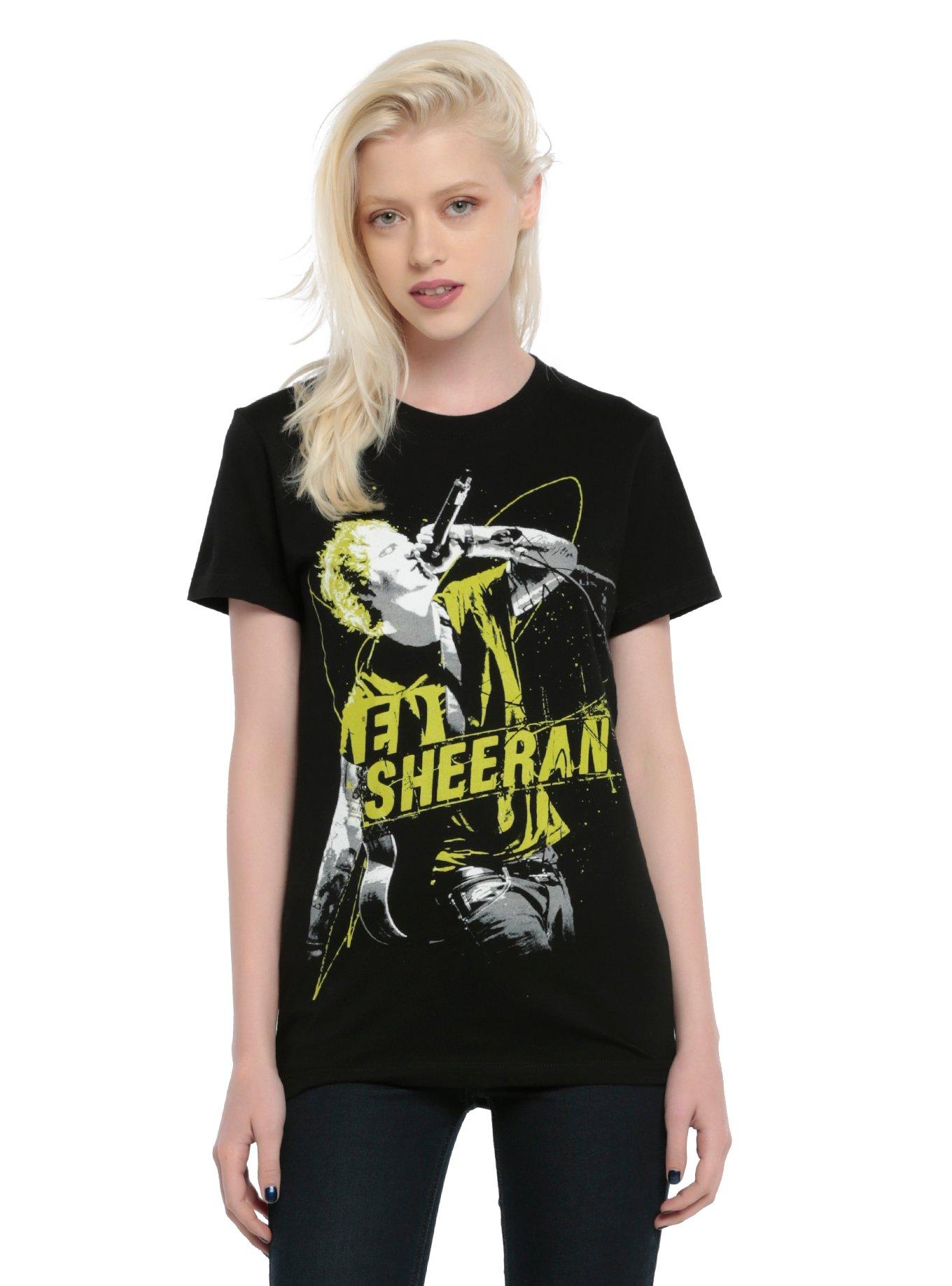 Ed Sheeran Live Girls T-Shirt, BLACK, hi-res