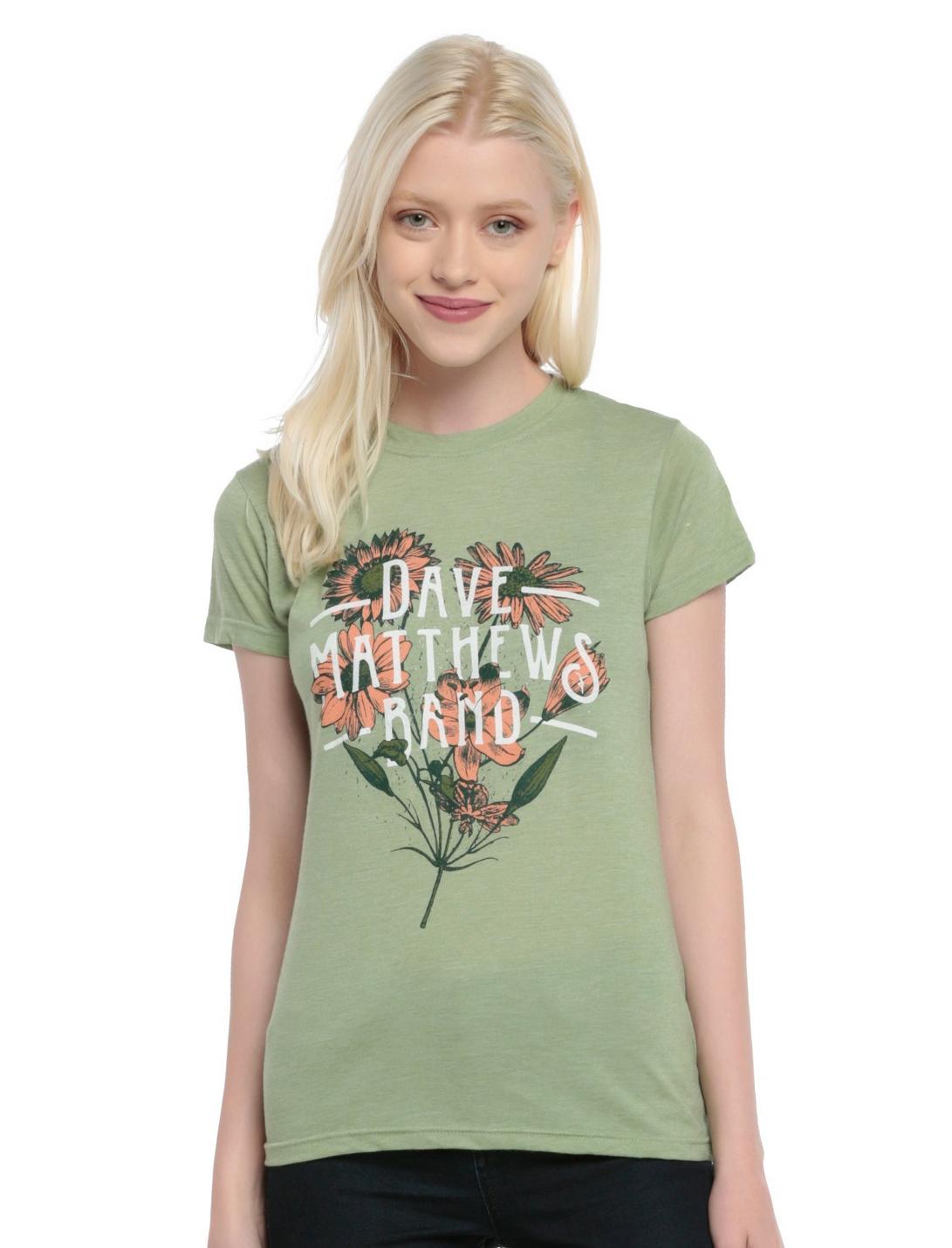 Dave Matthews Band Floral Logo T-Shirt, MINT, hi-res