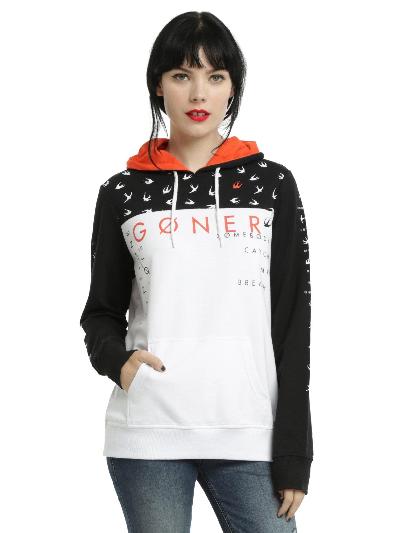 Twenty One Pilots Goner Girls Pullover Hoodie, WHITE, hi-res