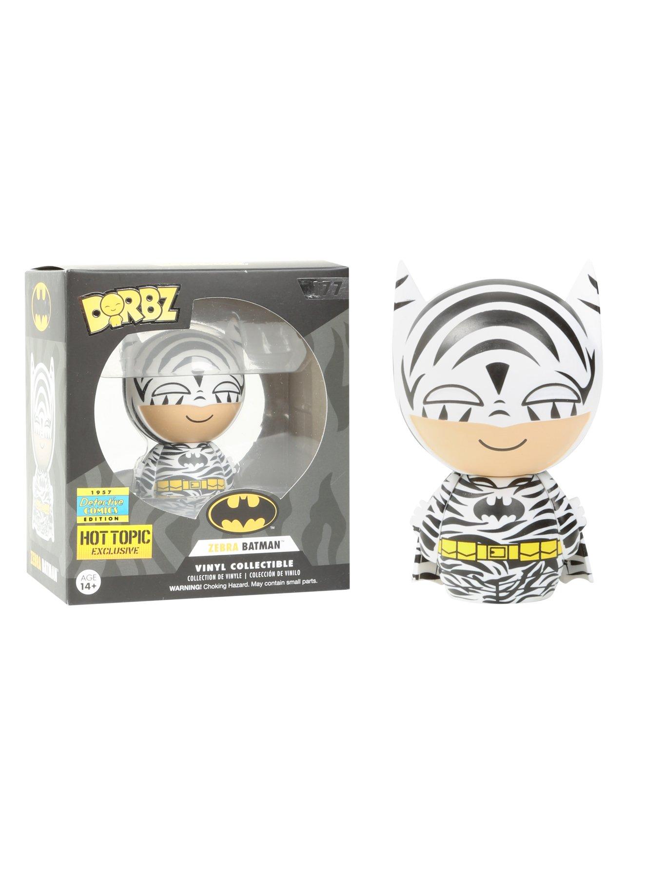 Funko DC Comics Batman 1957 Detective Comics Edition Dorbz Zebra Batman Vinyl Figure Hot Topic Exclusive, , hi-res