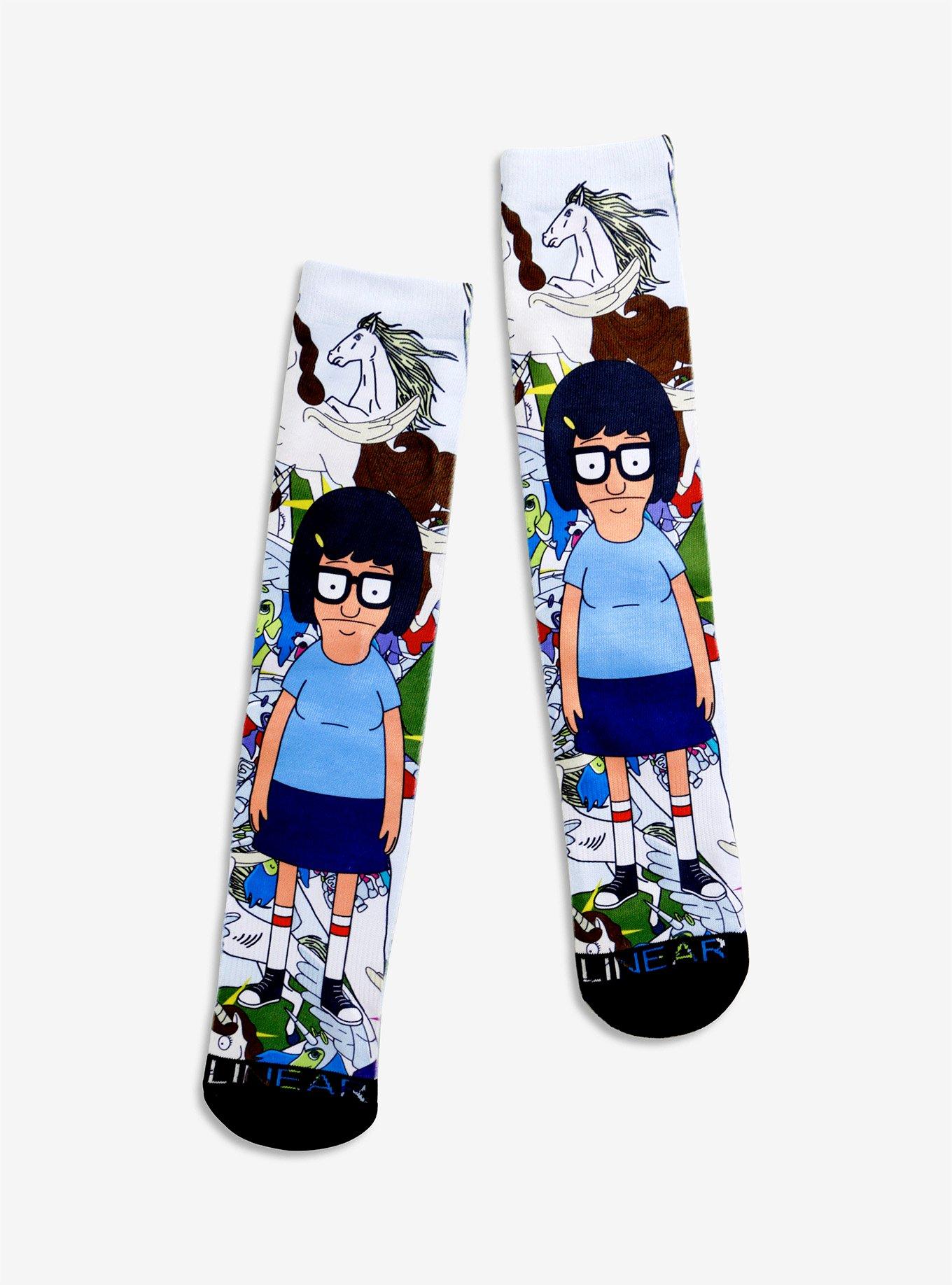 Bob's Burgers Tina Crew Socks, , hi-res