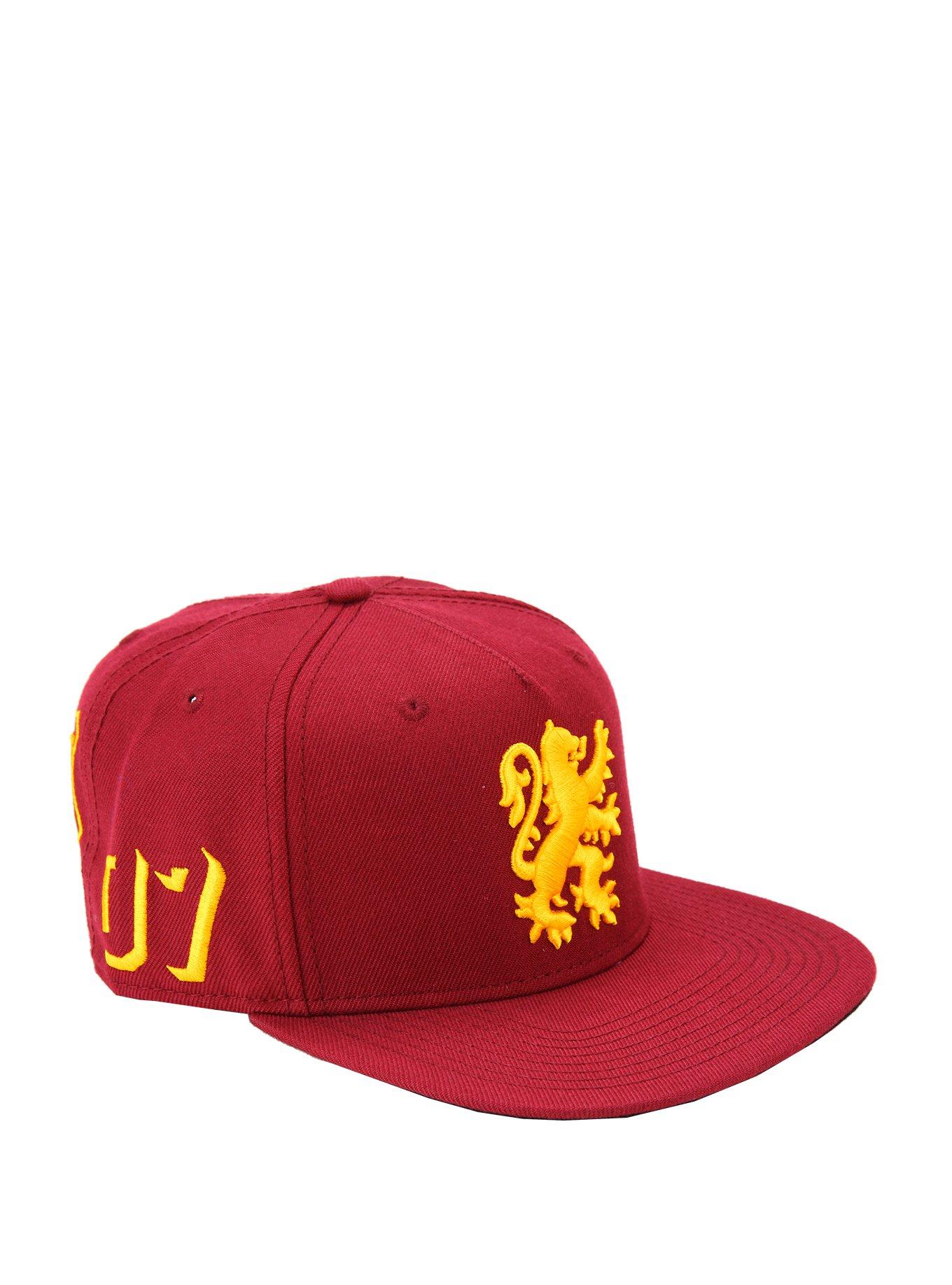 Harry Potter Gryffindor Varsity Snapback Hat, , hi-res