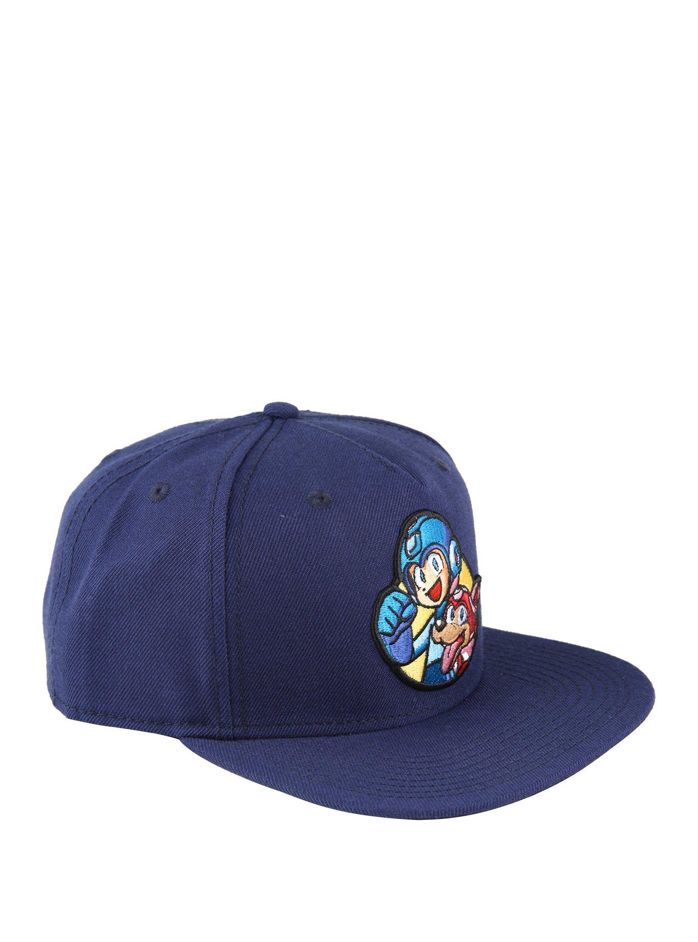 Mega Man Rush Snapback Hat | Hot Topic