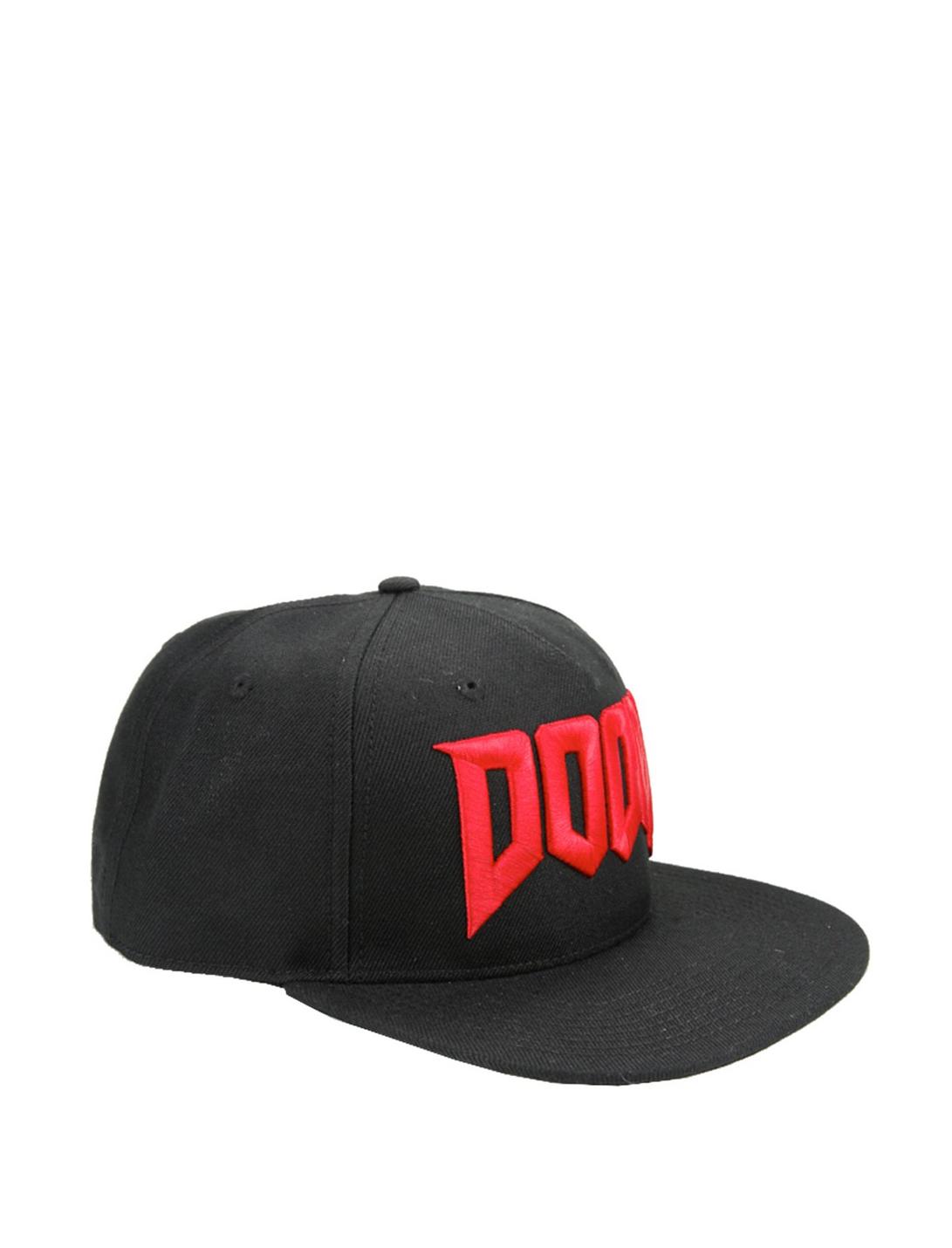 Doom Logo Snapback Hat, , hi-res