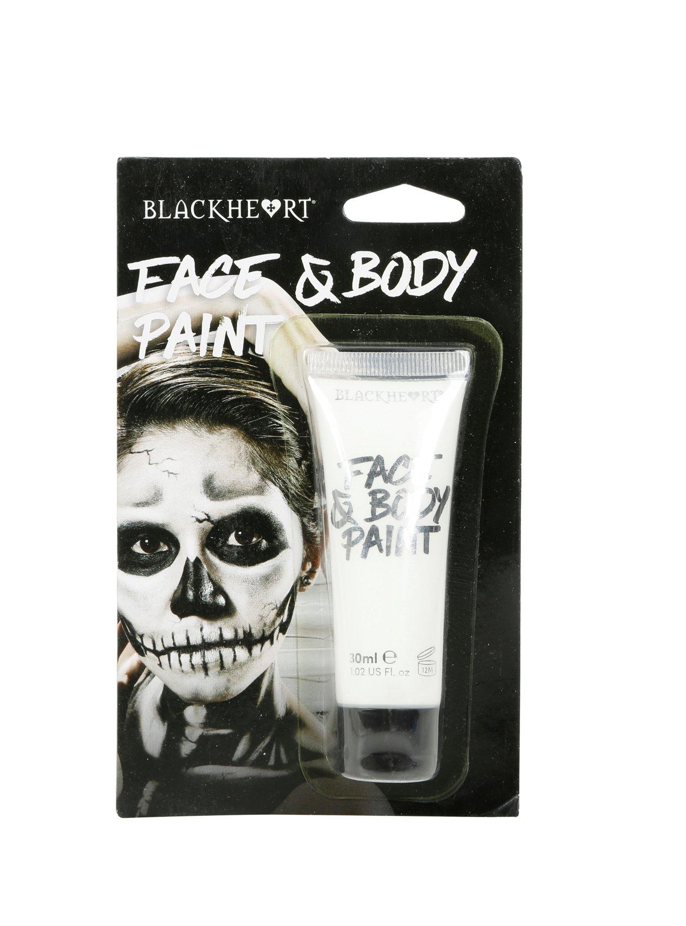 Blackheart Beauty Face & Body White Paint, , hi-res