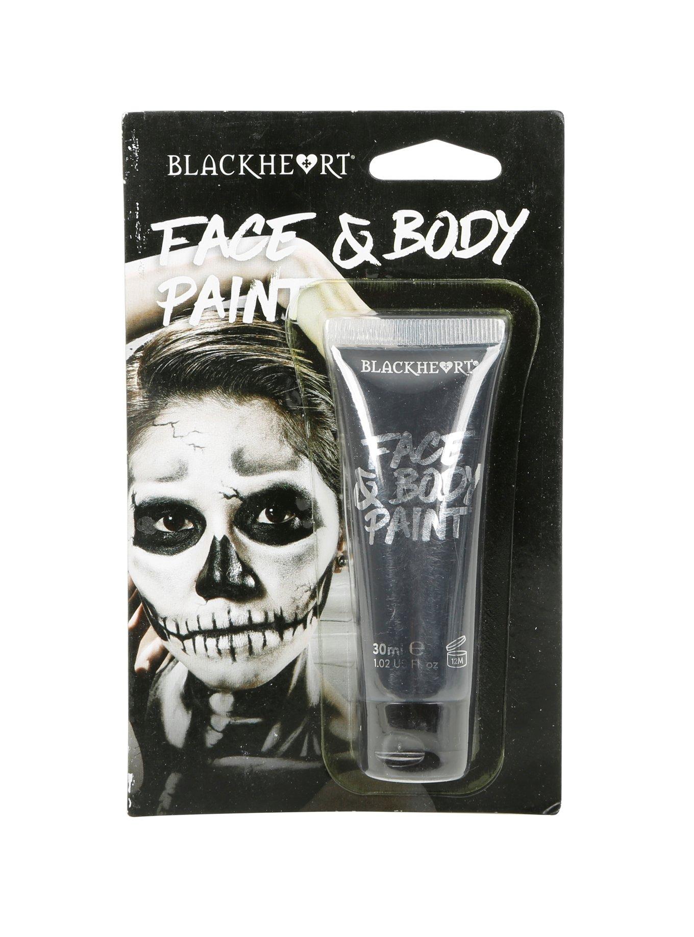 Blackheart Beauty Face & Body Black Paint, , hi-res