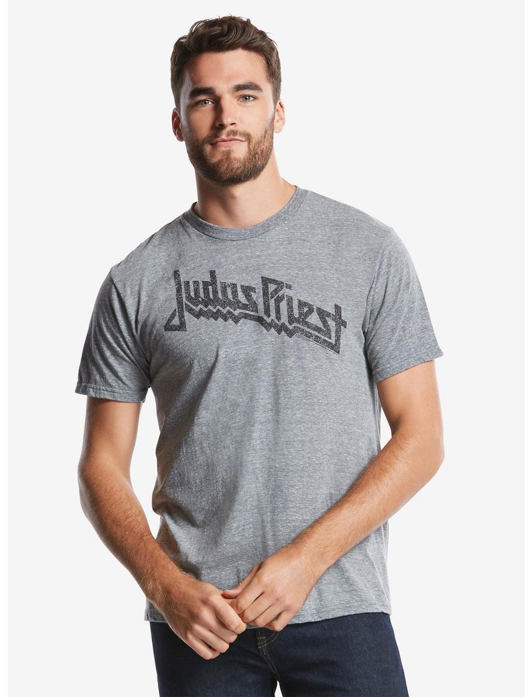 Judas Priest Vintage T-Shirt, GREY, hi-res