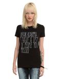 Dear Karma Girls T-Shirt, BLACK, hi-res