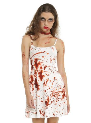 Hot topic on sale blood splatter dress