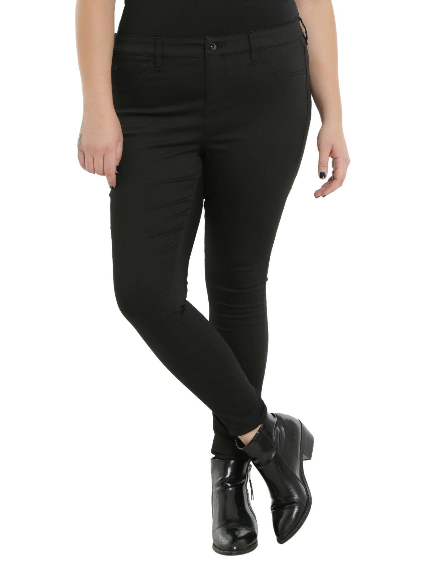 Blackheart Never Fade Stingerette Jeans Plus Size, BLACK, hi-res