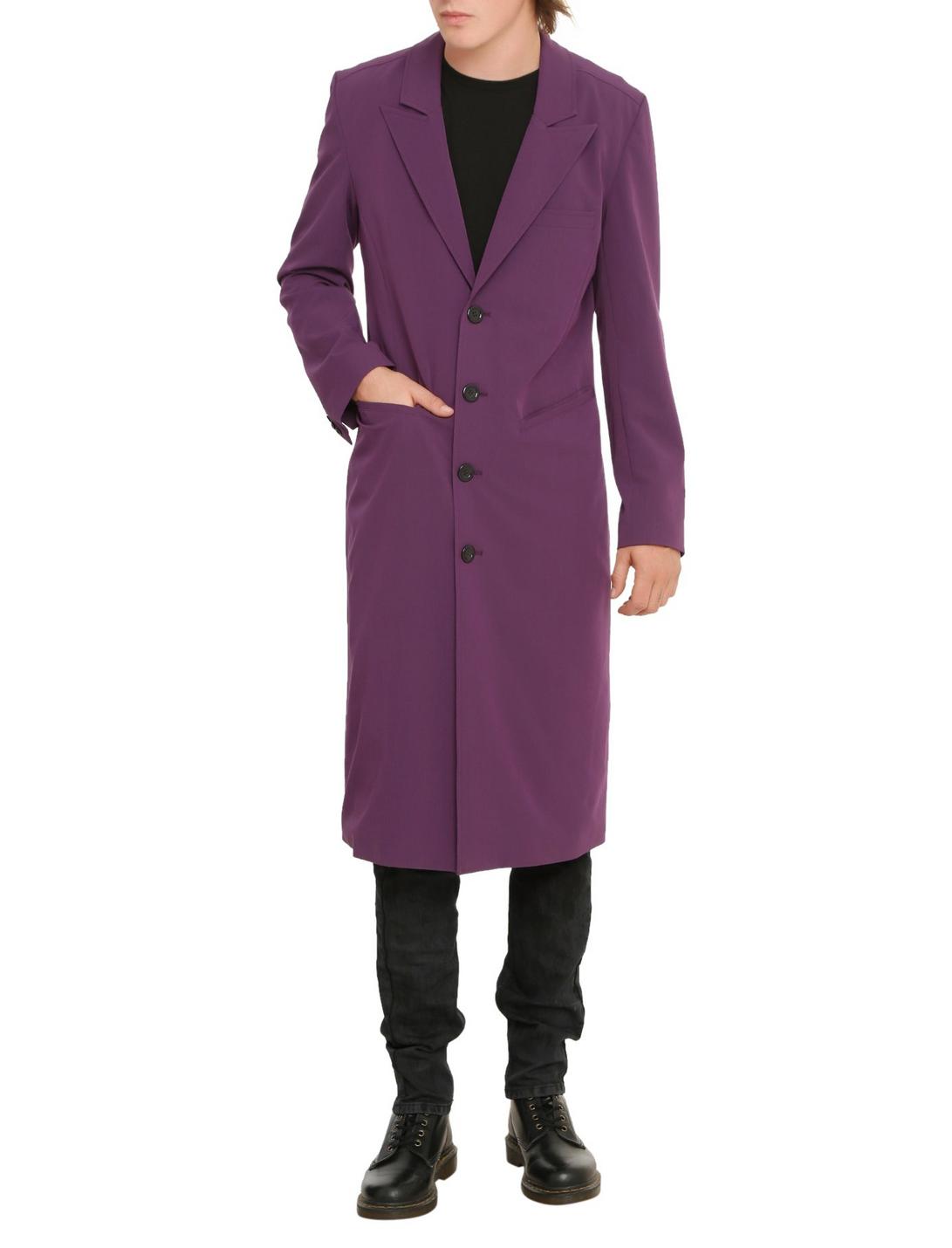 XXX RUDE Purple Trench Coat, PURPLE, hi-res