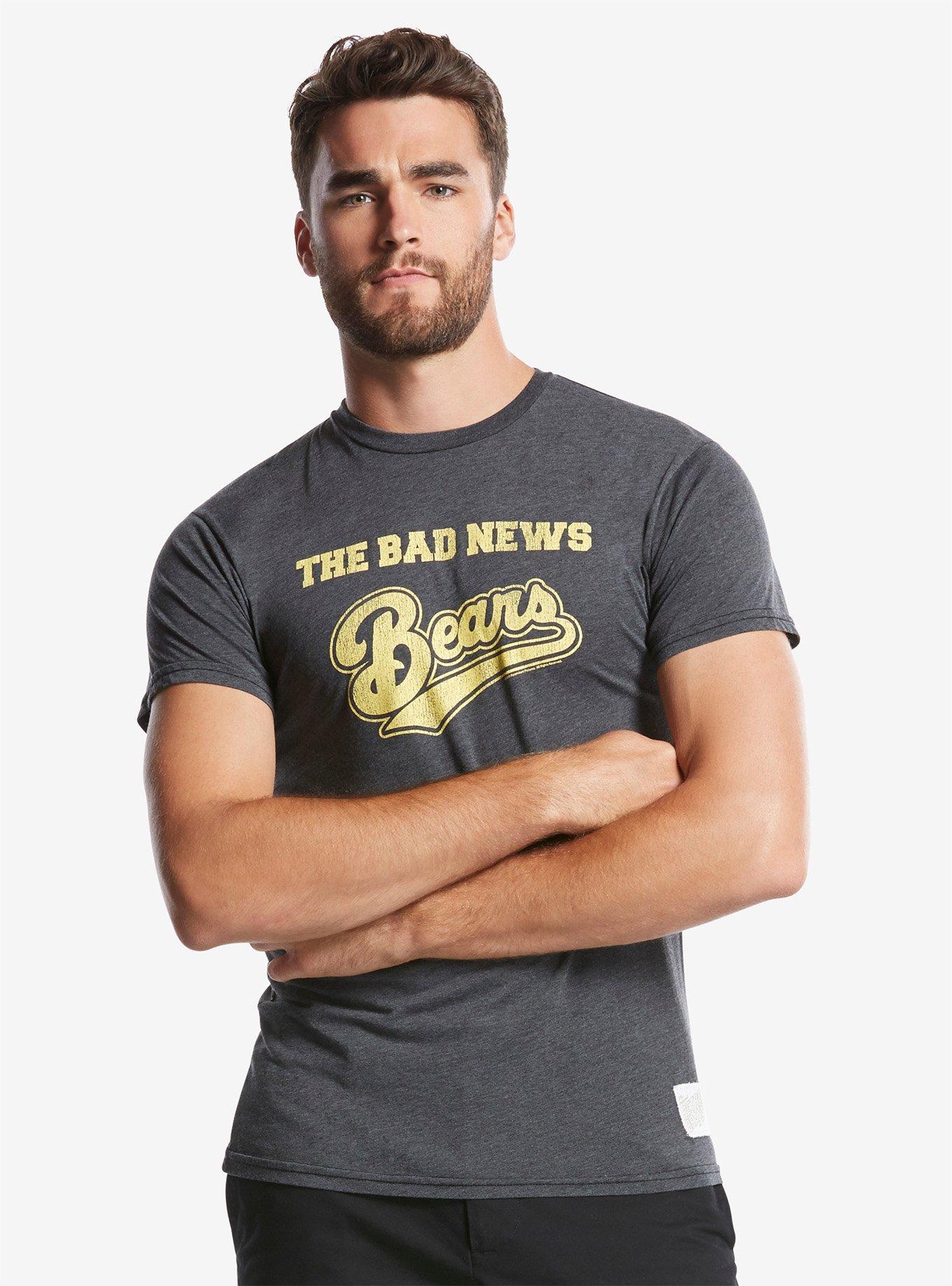 Retro Brand The Bad News Bears Logo T-Shirt, BLACK, hi-res